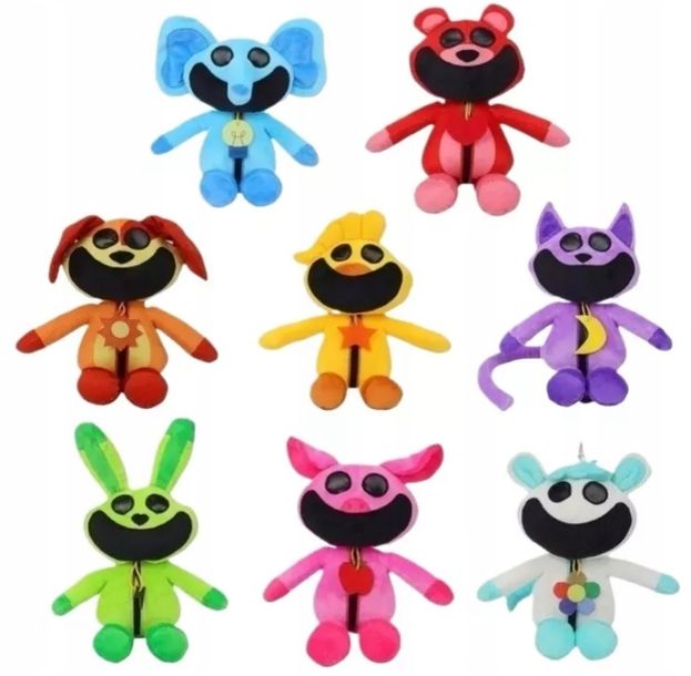 Zestaw 8 Sztuk Catnap Smiling Critters Maskotka Poppy Playtime Chapter Pk23