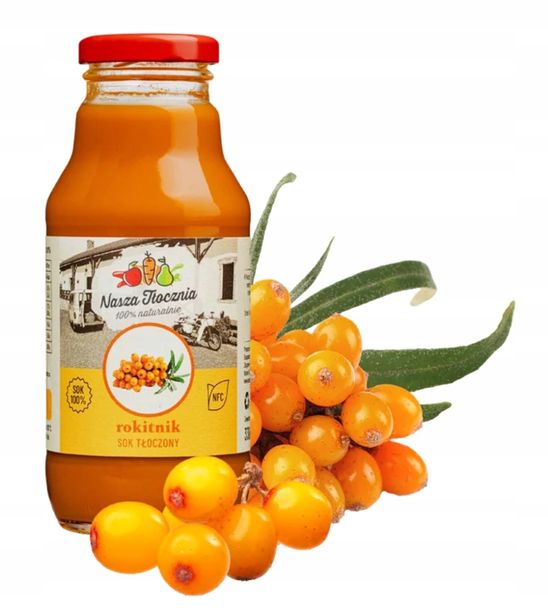 Sok Tłoczony 100% ROKITNIK Nasza Tłocznia 330 ml
