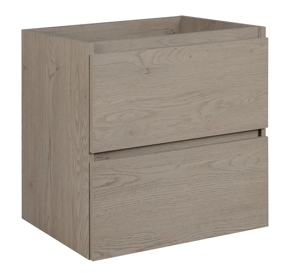 Wisząca szafka łazienkowa ciemny dąb 60 cm R6-D50