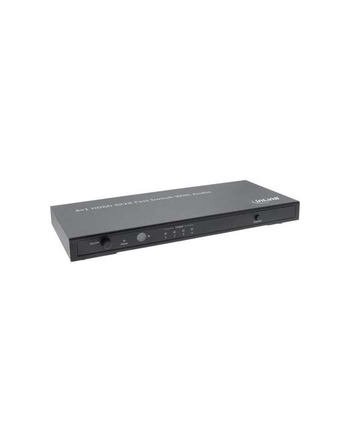 InLine 4x1 HDMI 4K UltraHD Fast Switch przełącznik z audio 65017