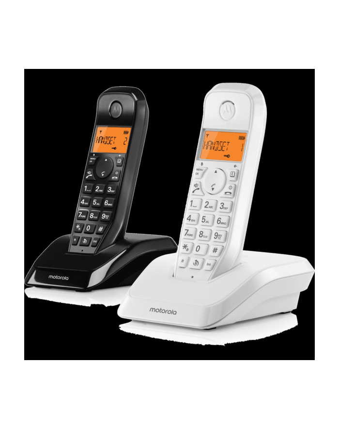 Motorola Telephone Ntetin0119 White Black Oferta Świąteczna