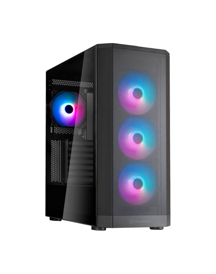 Silverstone FARA 514X Tower Czarny SSTFA514XBG SST-FA514X-BG