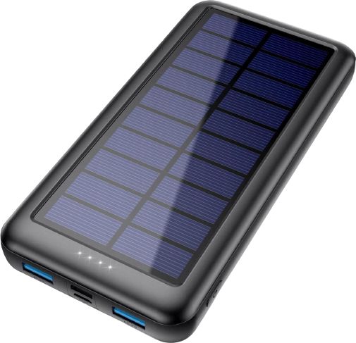 Powerbank Aiko Panel solarny 26800mAh Czarny
