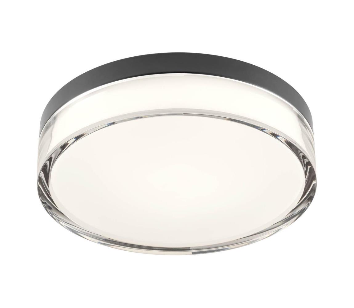 Redo 01-3735 - LED Plafon FRISBI LED/12W/230V 3000/4000K IP44 czarny