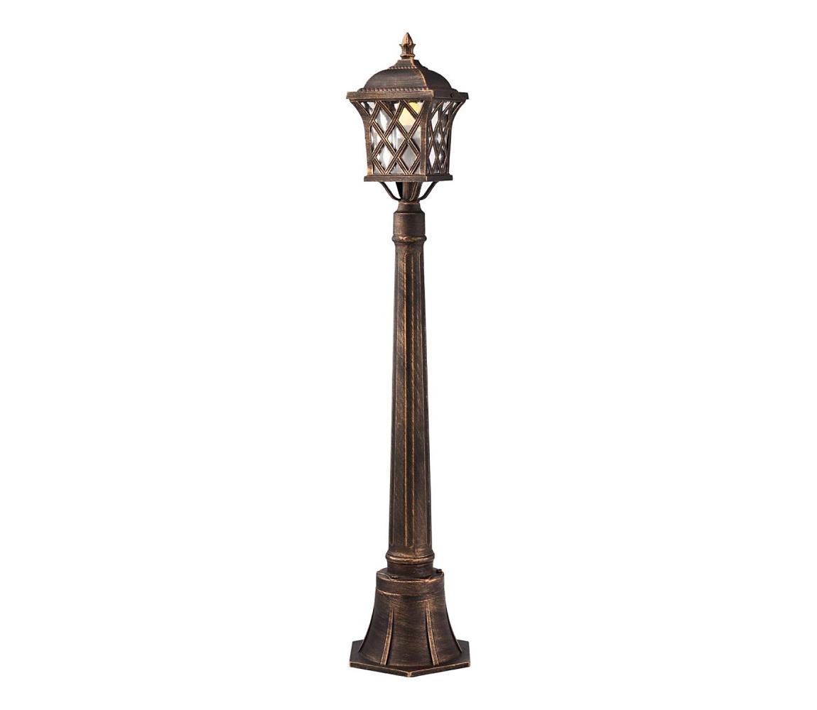 Redo 9961 - Lampa zewnętrzna BREMEN 1xE27/42W/230V IP23 złota/patyna