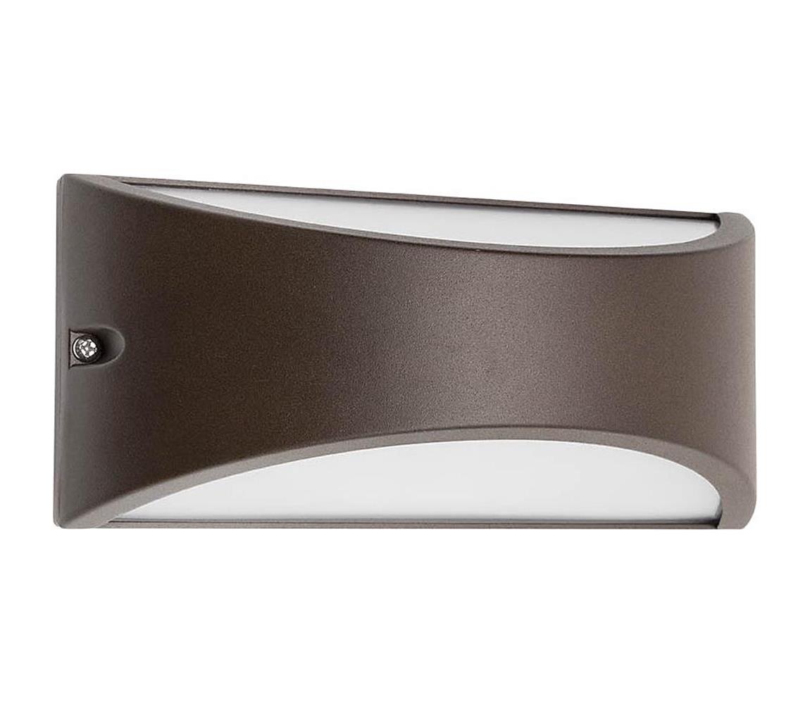 Redo 90192 - LED Kinkiet zewnętrzny SCUDO LED/10W/230V 3000K IP54 brązowy