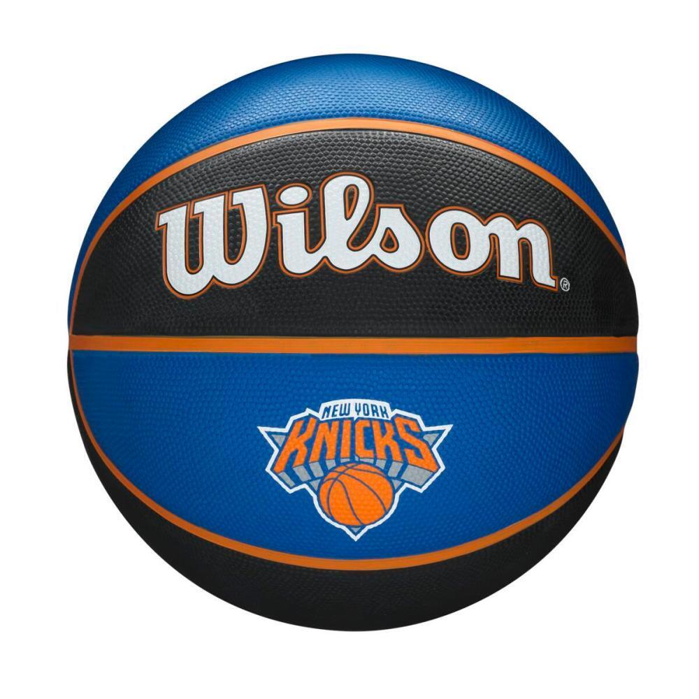 Piłka do koszykówki Wilson NBA Team Tribute New York Knicks blue rozmiar 7