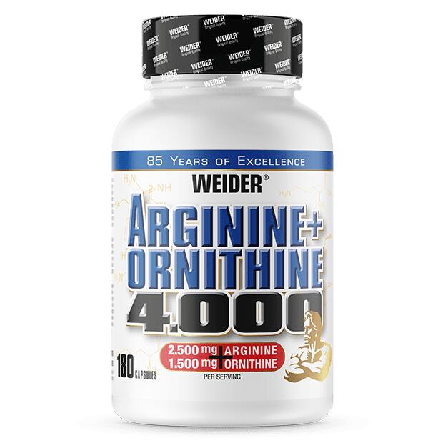 Weider Arginine + Ornithine 4000 - 180kaps