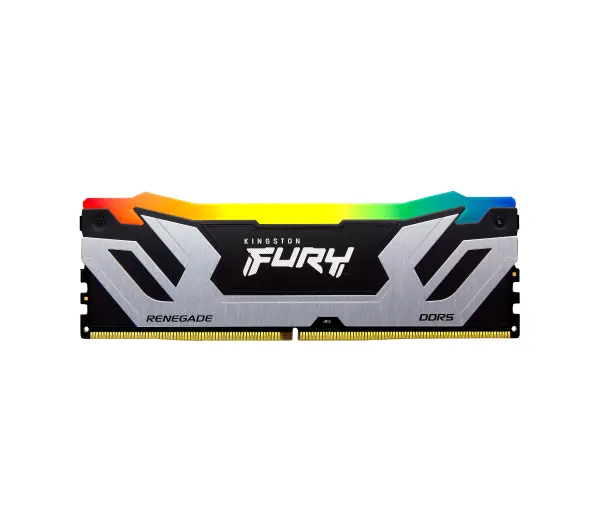 Kingston FURY Renegade RGB DDR5 24GB 8400 CL40 Srebrny KF584CU40RSA-24