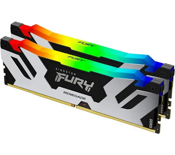 Kingston FURY Renegade RGB DDR5 48GB 2 x 24GB 8400 CL40 Szary KF584CU40RSAK2-48