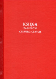 Księga zabiegów chirurgicznych