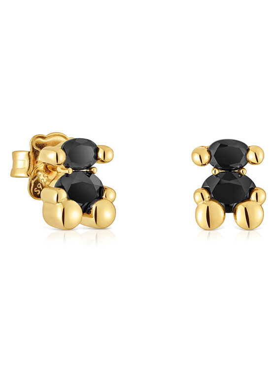 TOUS Kolczyki Color Bear 1004226800 Złoty