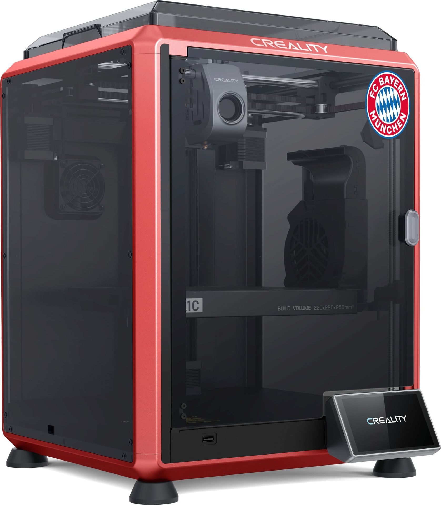 Creality K1C Red Bayern Edition