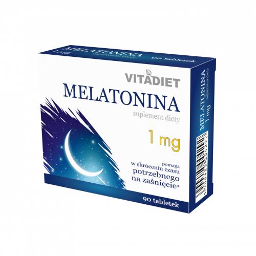 VITADIET Melatonina 1mg, 300 tabletek