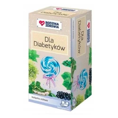 Rodzina Zdrowia Herbata ziołowa dla diabetyków, 20 saszetek