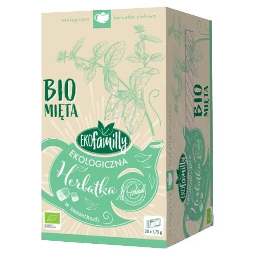 BiFix Bio Mięta herbatka ekologiczna ekspresowa, 35g >> 0zł za wysyłkę przy zakupach od 149 zł 
