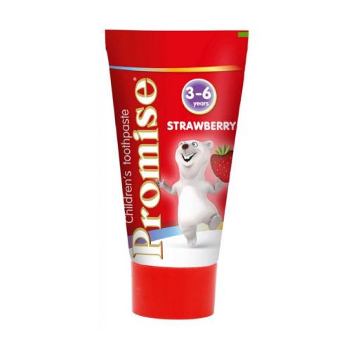 Mattes Promise Pasta do zębów dla dzieci 3-6 lat truskawka, 50ml