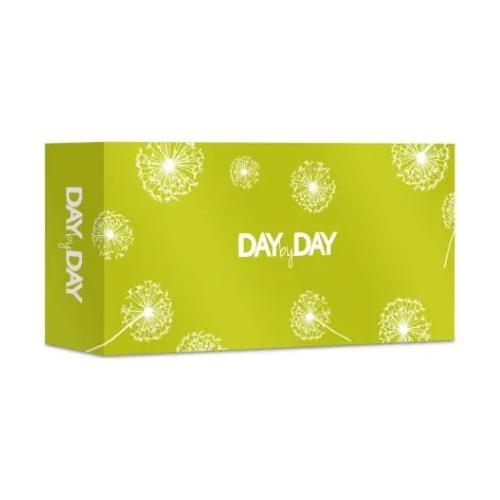 Day by Day Chusteczki higieniczne 3-warstwowe Zielone, 90 szt.