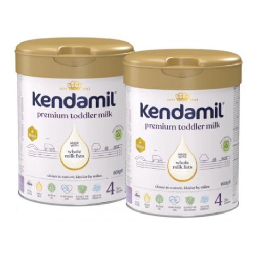 Kendamil Premium 4 HMO+ Produkt w proszku na bazie białka krowiego powyżej 2 roku życia, 2x800g >> 0zł za wysyłkę przy zakupach od 149 zł 