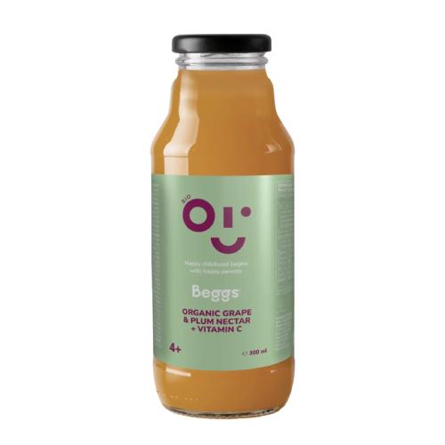 Beggs BIO Nektar winogrona & śliwka 4+, 300ml >> 0zł za wysyłkę przy zakupach od 149 zł 