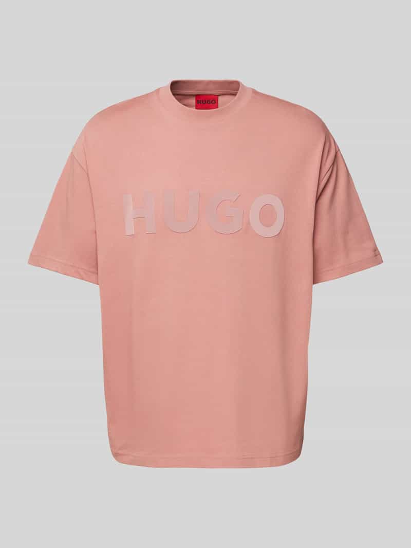T-shirt o kroju oversized z nadrukiem z logo model ‘Dinkee’