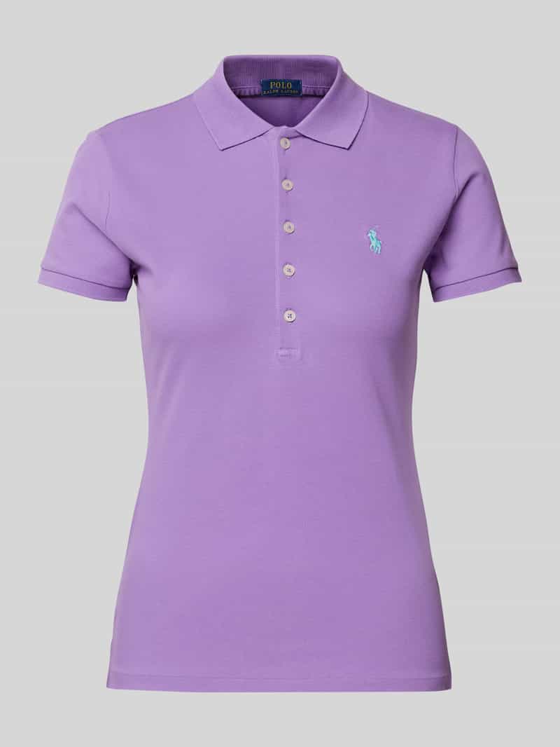 Koszulka polo z wyhaftowanym logo model ‘JULIE’