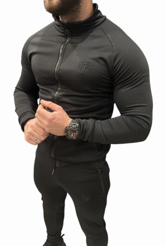 Dres czarny męski logo Fuira