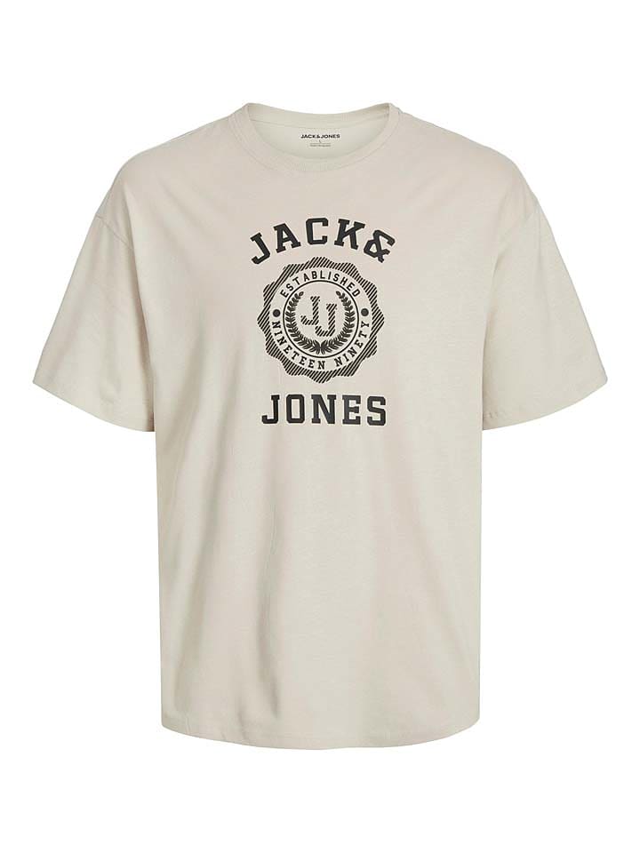 Jack & Jones Koszulka w kolorze kremowym