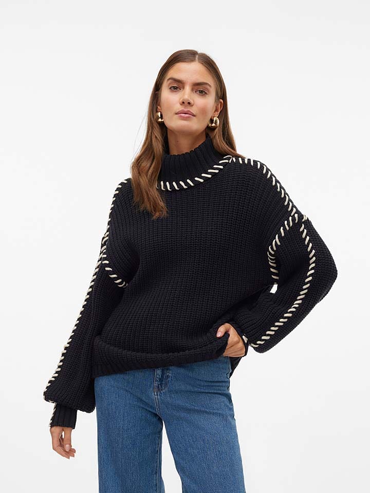 Vero Moda Golf w kolorze czarnym