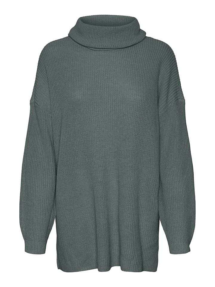 Vero Moda Golf w kolorze zielonoszarym