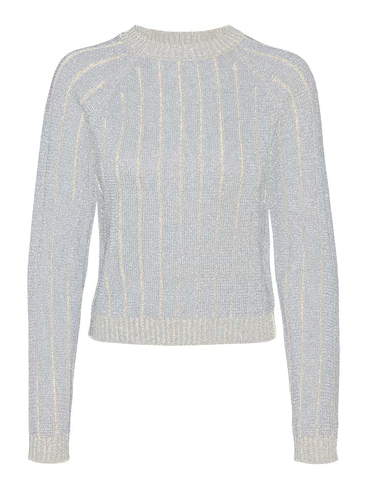 Vero Moda Sweter w kolorze szarym