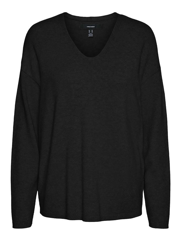 Vero Moda Sweter w kolorze czarnym