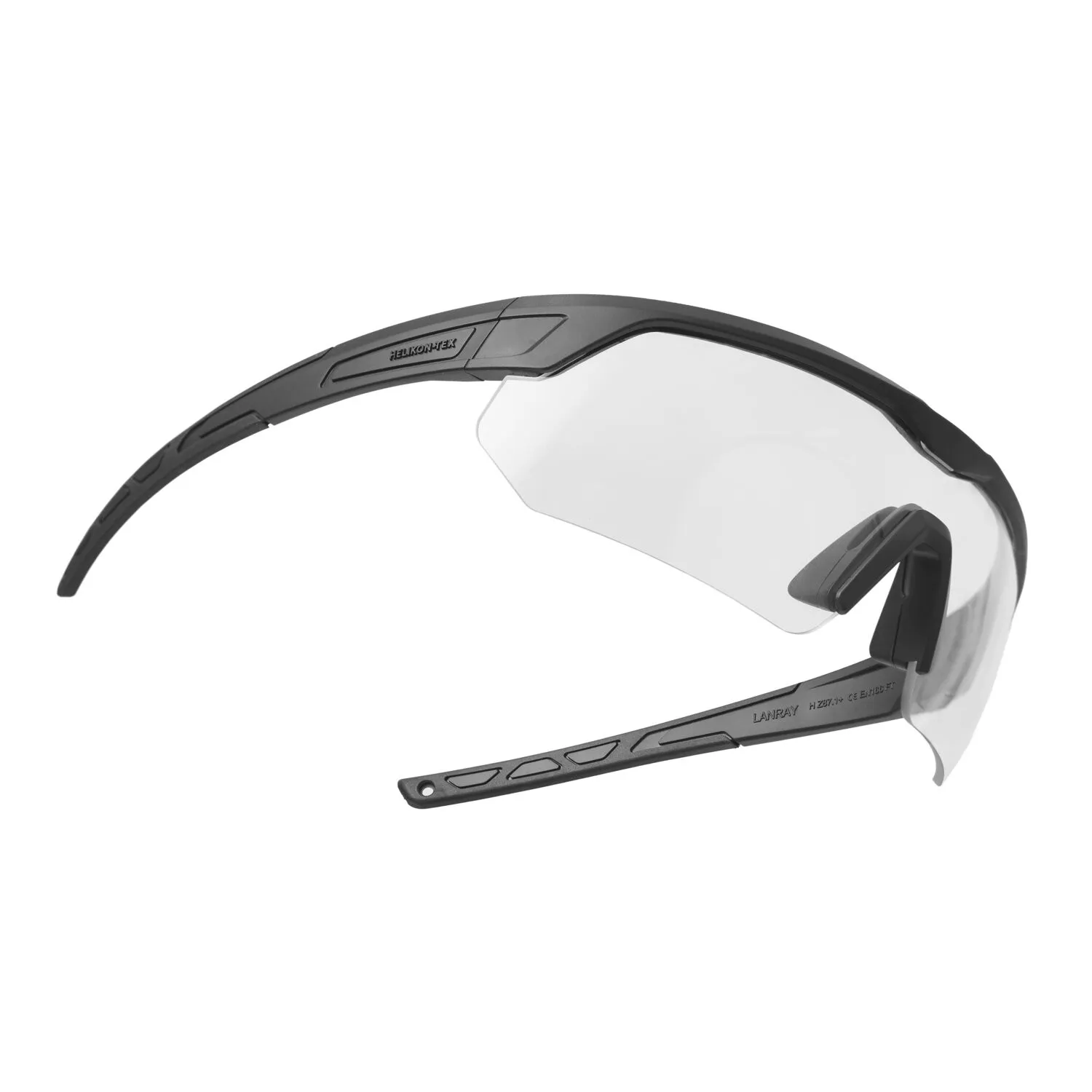 Okulary Taktyczne Helikon-Tex LanRay Zestaw Shooting Pro - Black/Clear