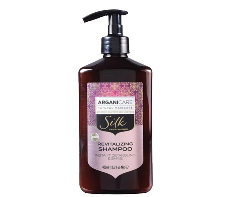Arganicare Silk, Szampon Rozplątujący Do Włosów Z Jedwabiem, 400ml