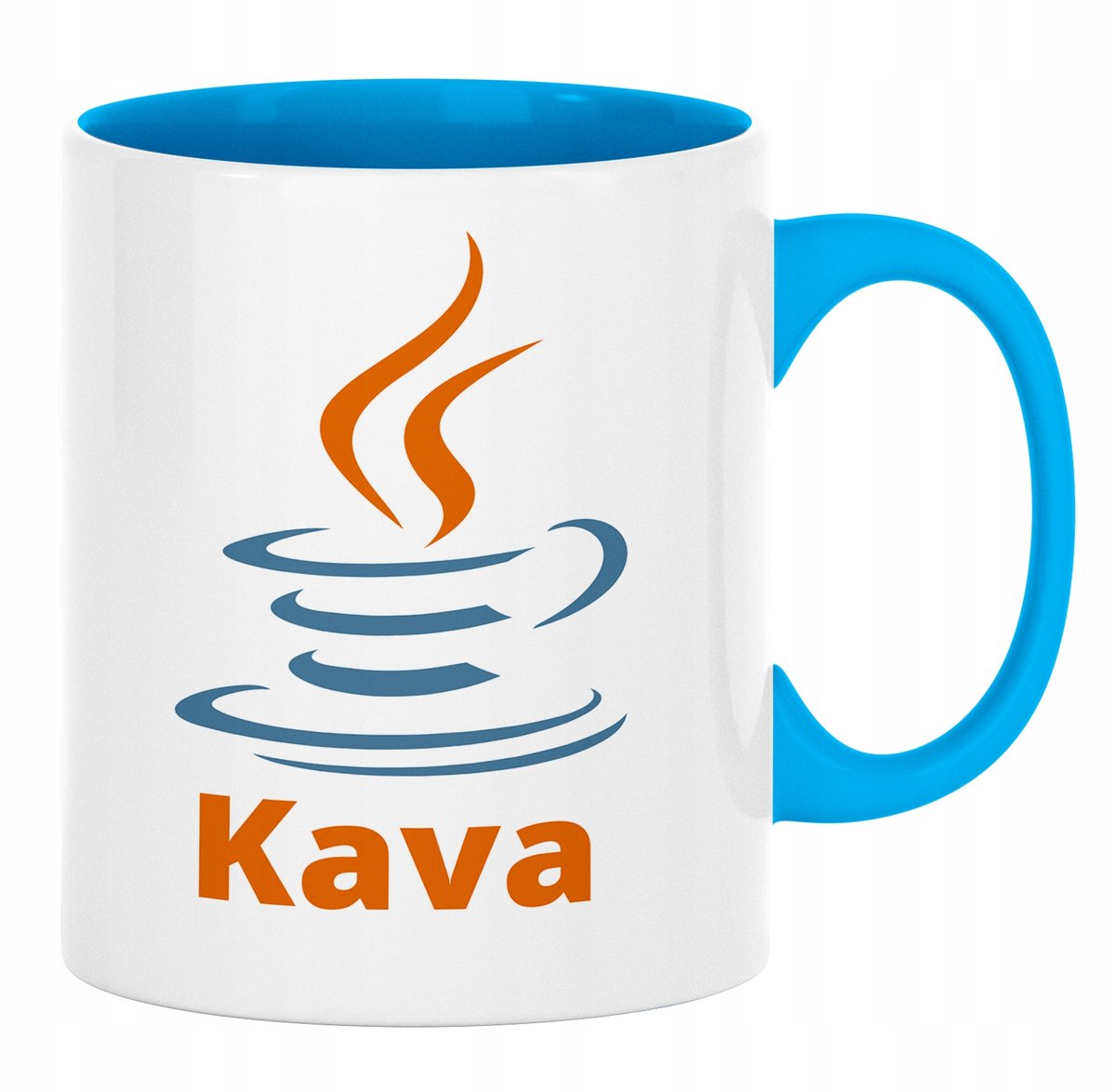 Kubek dla programisty informatyka IT prezent JAVA KAVA do kawy biura foto