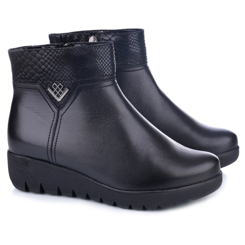 Botki damskie Aspena KX-2104/WAFFLE - CZ/N03 39