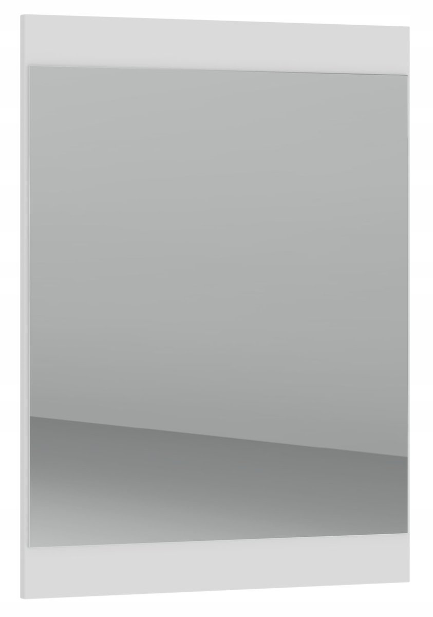 LUSTRO WISZĄCE ŚCIENNE RAMA BIAŁA PRZEDPOKÓJ GLOSS Meble-Craft
