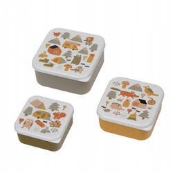 Lunch Box 3 szt/kpl, Przygoda! Maison Petit Jour