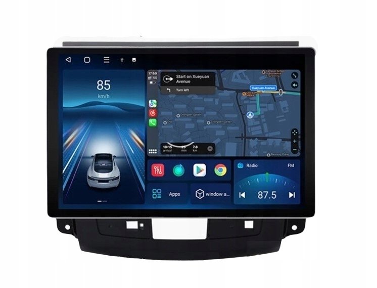 RADIO NAWIGACJA GPS MITSUBISHI OUTLANDER PEUGEOT 4007 2006-12 13,1 Cala