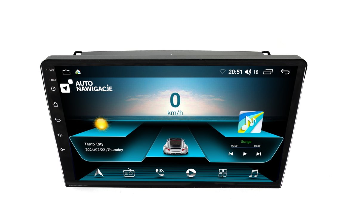 RADIO NAWIGACJA GPS FIAT 500L 2012+ ANDROID