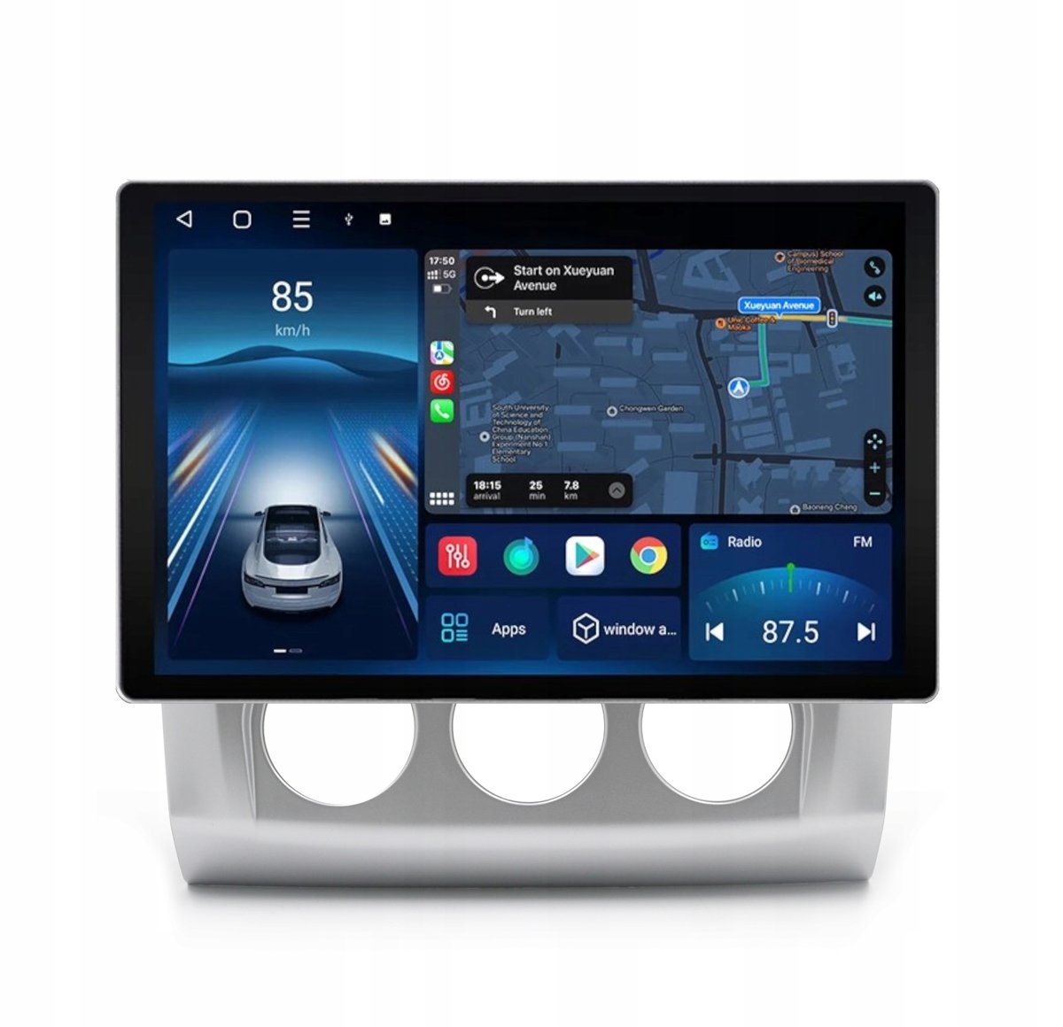 RADIO NAWIGACJA GPS FORD FOCUS 2004-2011 ANDROID 13,1 CALA QLED