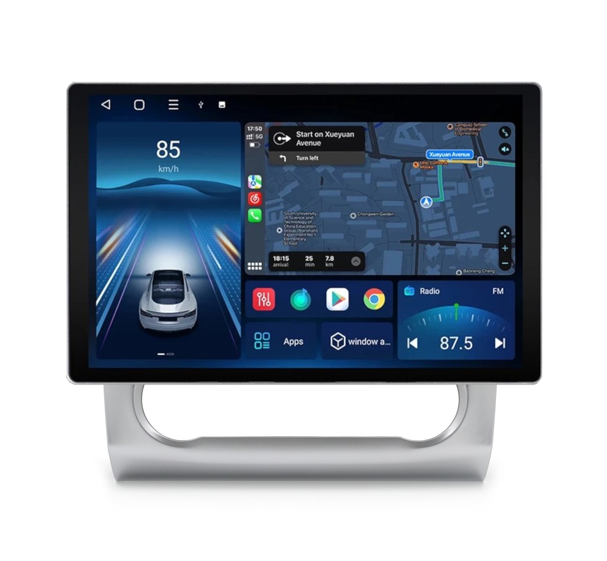 RADIO NAWIGACJA GPS FORD FOCUS 2004-2011 ANDROID 13,1 CALA QLED
