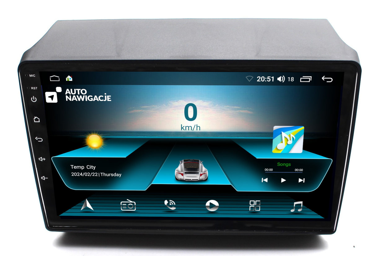 RADIO NAWIGACJA GPS CITROEN JUMPER 2011+ ANDROID