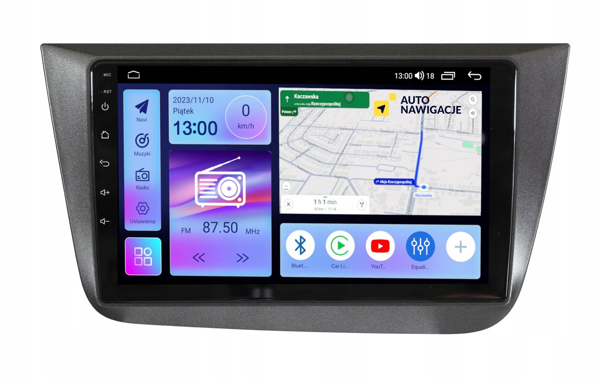 RADIO NAWIGACJA GPS SEAT TOLEDO 2004-2009 ANDROID