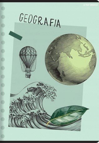 Zeszyt 60k kratka - geografia TOP 2000