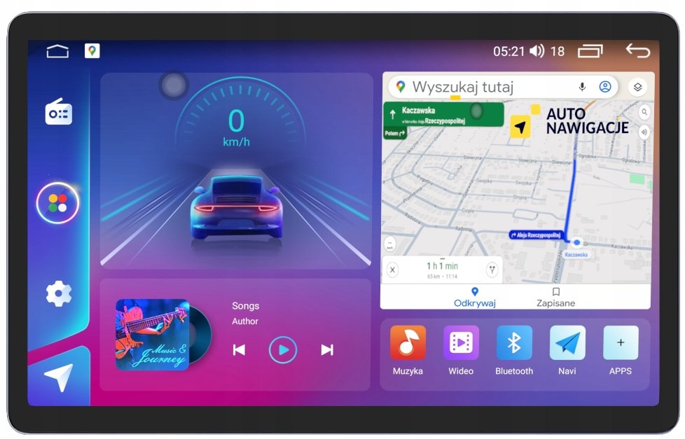 RADIO NAWIGACJA GPS JEEP LIBERTY 2008-2012 ANDROID 11,5 CALA