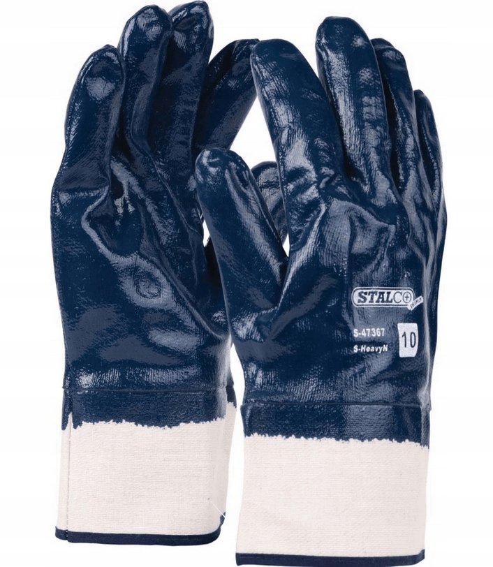 STALCO RĘKAWICE BAWEŁNIANE OLEJOODPORNE S-HEAVY N 10 S-47367 PREMIUM