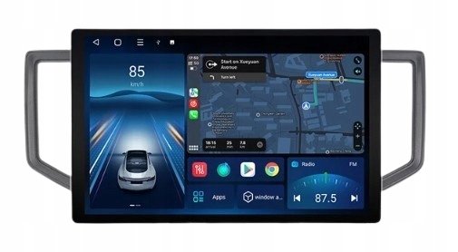 RADIO NAWIGACJA GPS VOLKSWAGEN CRAFTER 2016+ ANDROID 13,1 CALA QLED