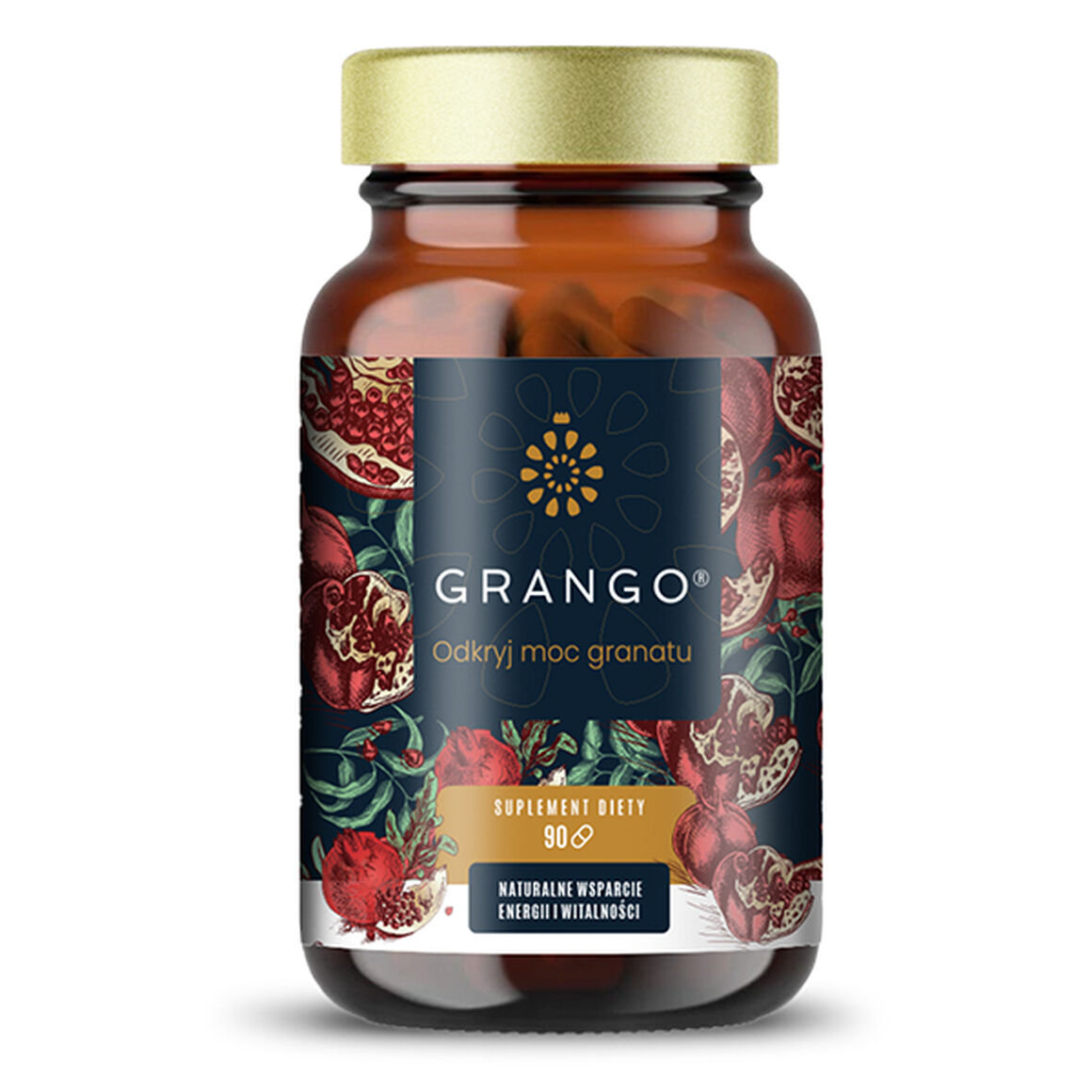 GRANGO suplement diety premium z granatem wspierający zdrowie, energię i witalność