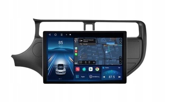 RADIO NAWIGACJA GPS KIA RIO III 2015-2018 ANDROID 13,1 CALA QLED